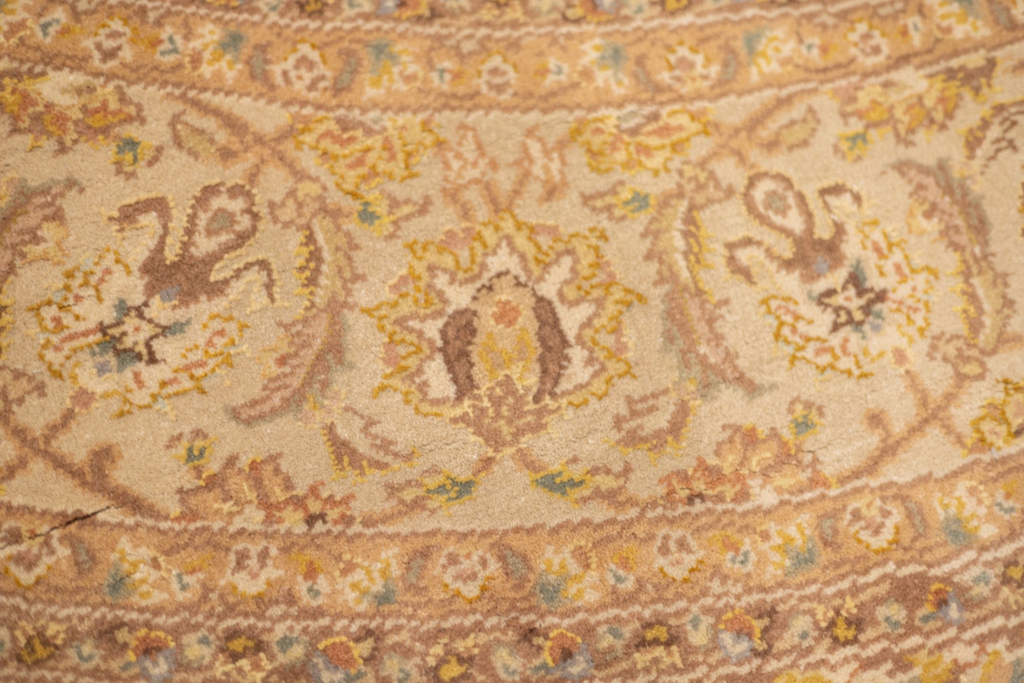 Indo Kashan Rug 6'0" x 6'0"
