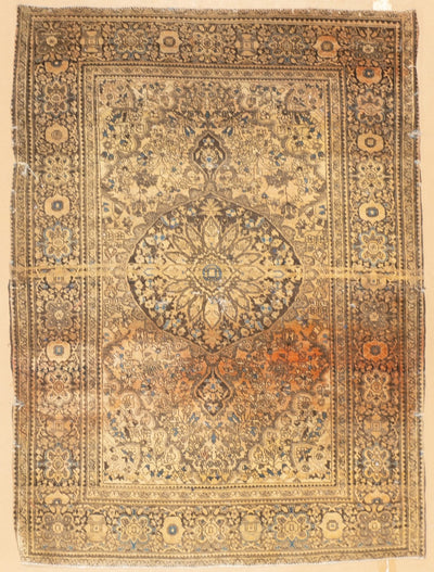 Antique  Farahan Sarouk 3'5