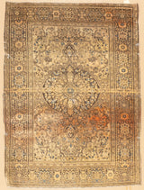 Antique  Farahan Sarouk 3'5" x 4'8"