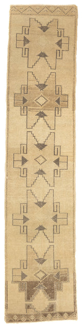 Fine Vintage Oushak Long Rug 2'10'' x 12'7''
