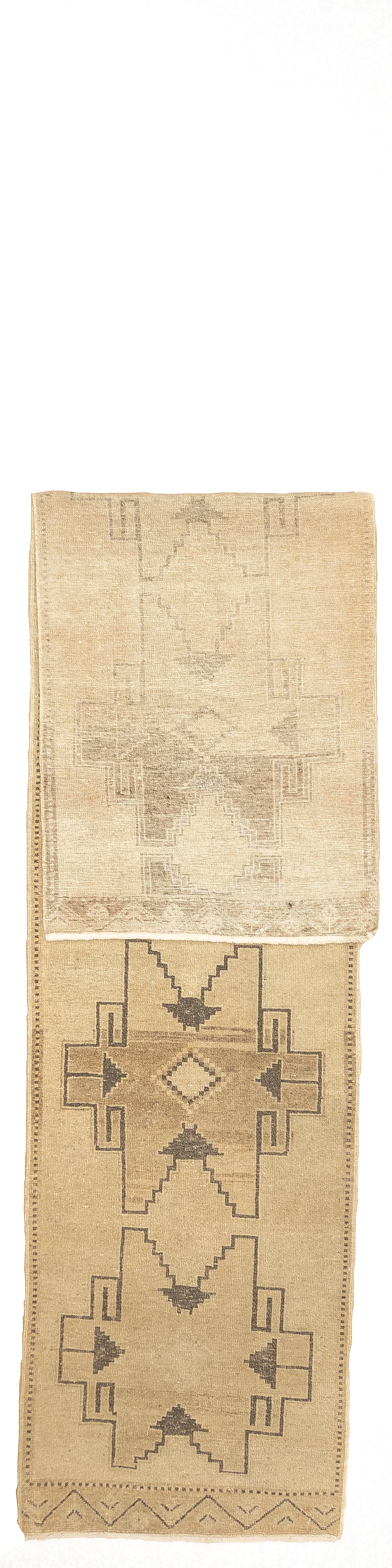 Fine Vintage Oushak Long Rug 2'10'' x 12'7''