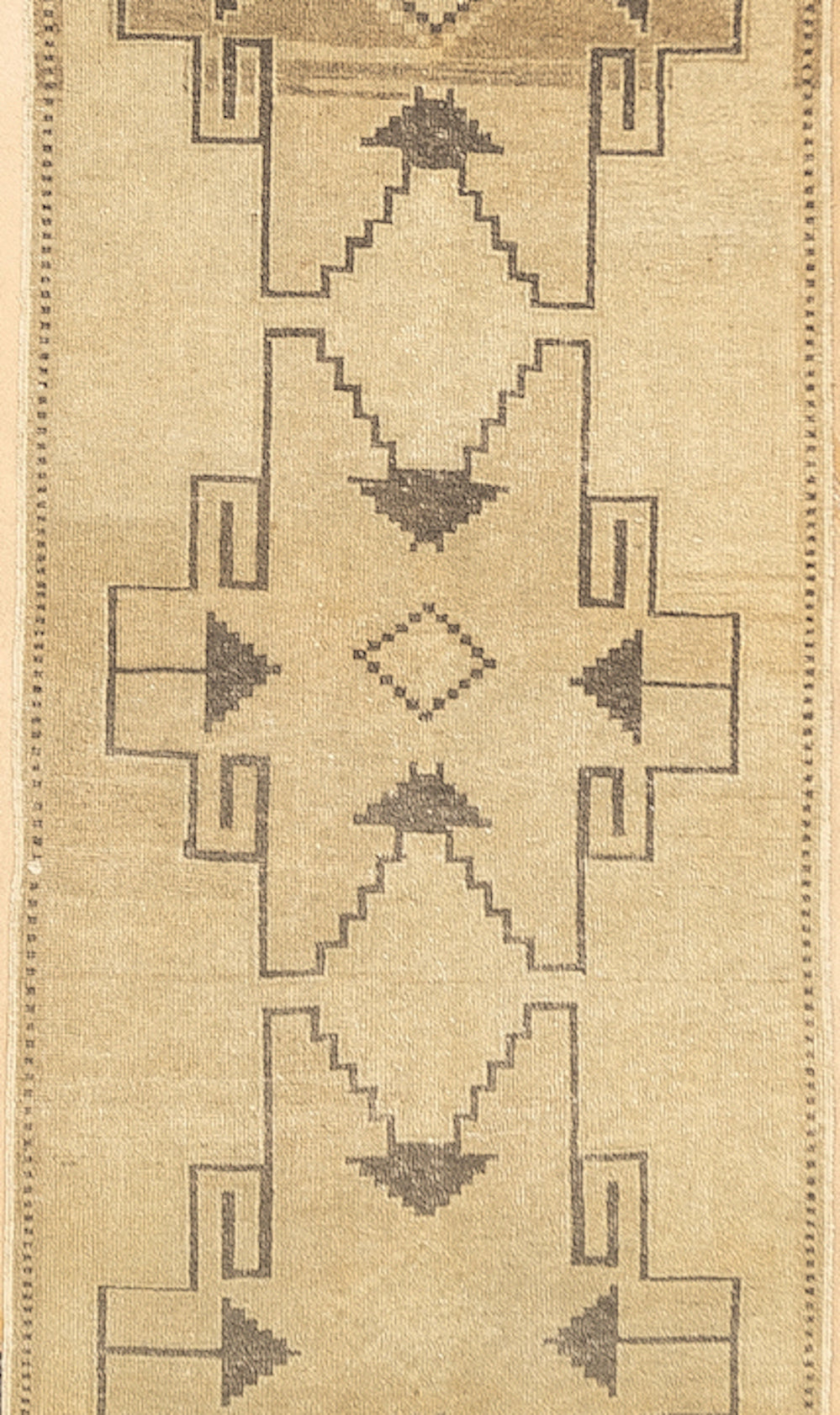 Fine Vintage Oushak Long Rug 2'10'' x 12'7''