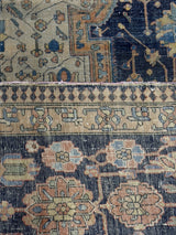 Antique Mohtasham Kashan Rug 7' 2'' x 9' 11''