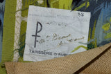 Mid Century Tapestry Signed Jean Picard Le Doux 5'5" x 6'9"