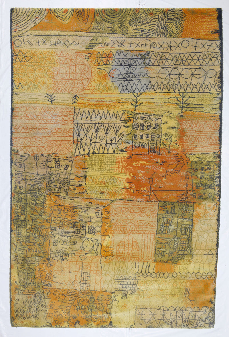 Vintage European Contemporary Wool Rug 6' 0