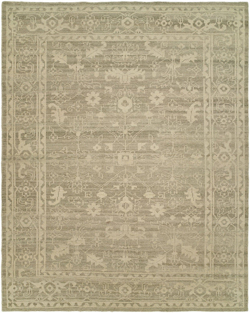 Antique Natural AN-252 Grey - Ivory Rug
