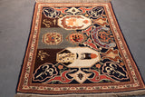 Currency Wool Rug 3' 2'' x 4' 5''