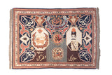Currency Wool Rug 3' 2'' x 4' 5''