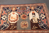 Currency Wool Rug 3' 2'' x 4' 5''