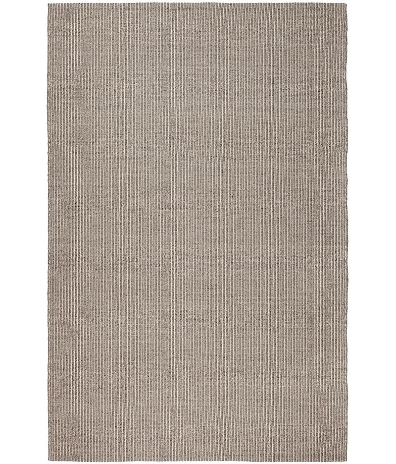 Dorset DO-102 Grey - White Rug