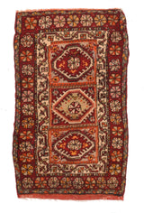 Antique Kurdish Rug 1'9'' x 2'11''
