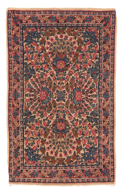 Antique Kerman Rug 2'0