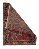 Antique Sarouk Rug 1'11'' x 2'5''