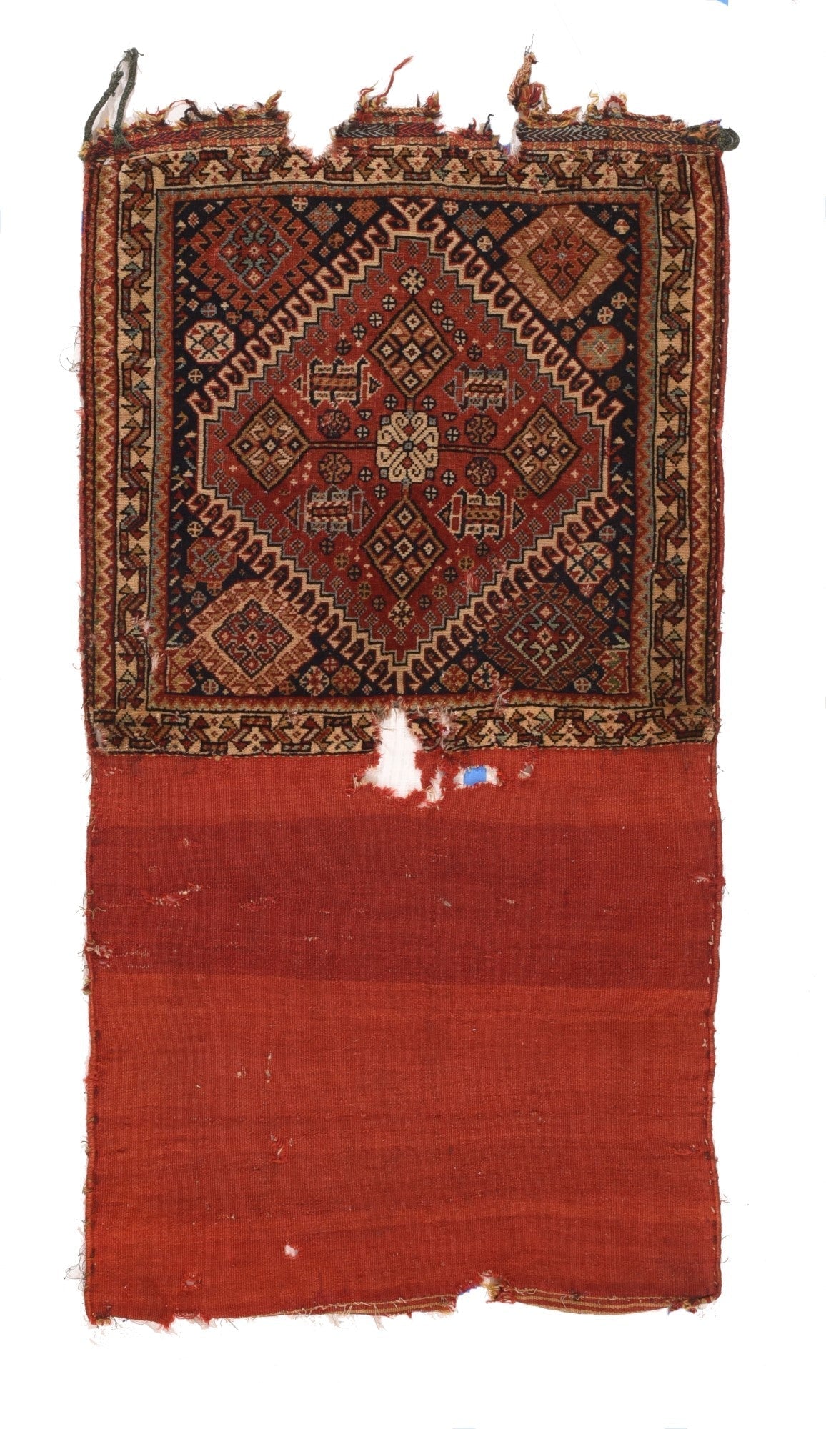 Antique Qashqai Back Face 2'2'' x 4'4''