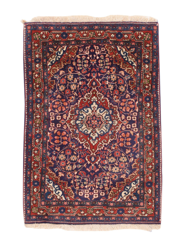 Vintage Sarouk Rug 2'3'' x 3'2''