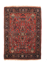 Antique Mohajeran Sarouk Rug 2' x 3'