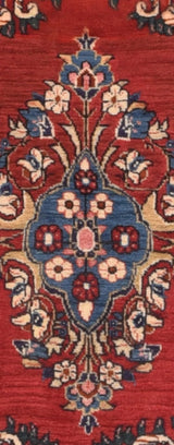 Vintage Sarouk Rug 2'2'' x 2'9''