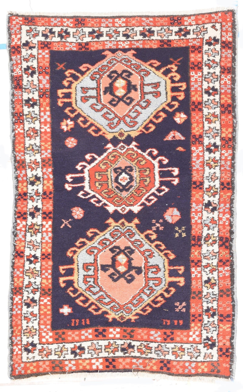 Vintage Karajeh Rug 3'2'' x 5'0