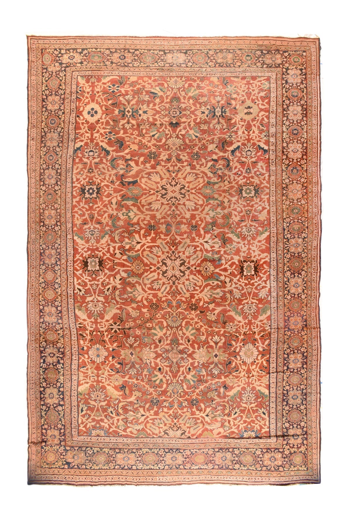 Antique Mahal Soultanabad Rug 12'7'' x 19'8''