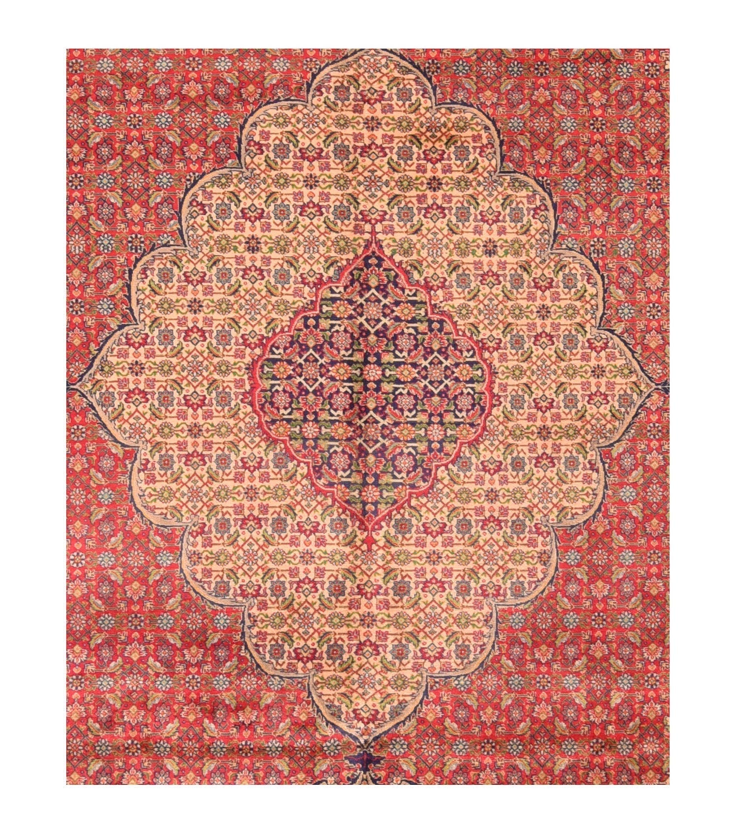 Vintage  Tabriz Rug 9'8'' x 12'8''