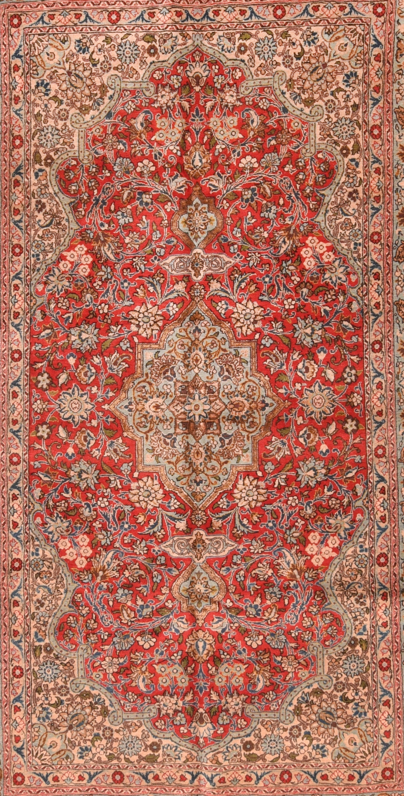Vintage Qum Rug 5'3'' x 9'6''