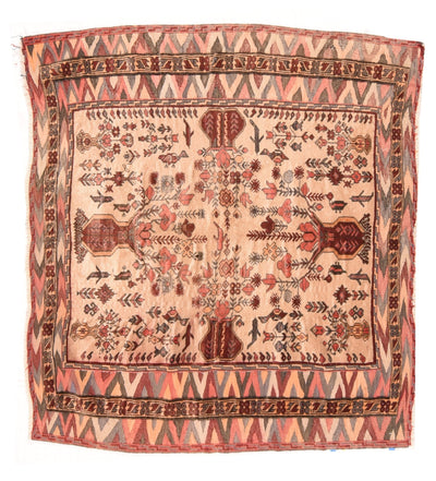 Vintage Baluch Rug 4'9'' x 5'2''