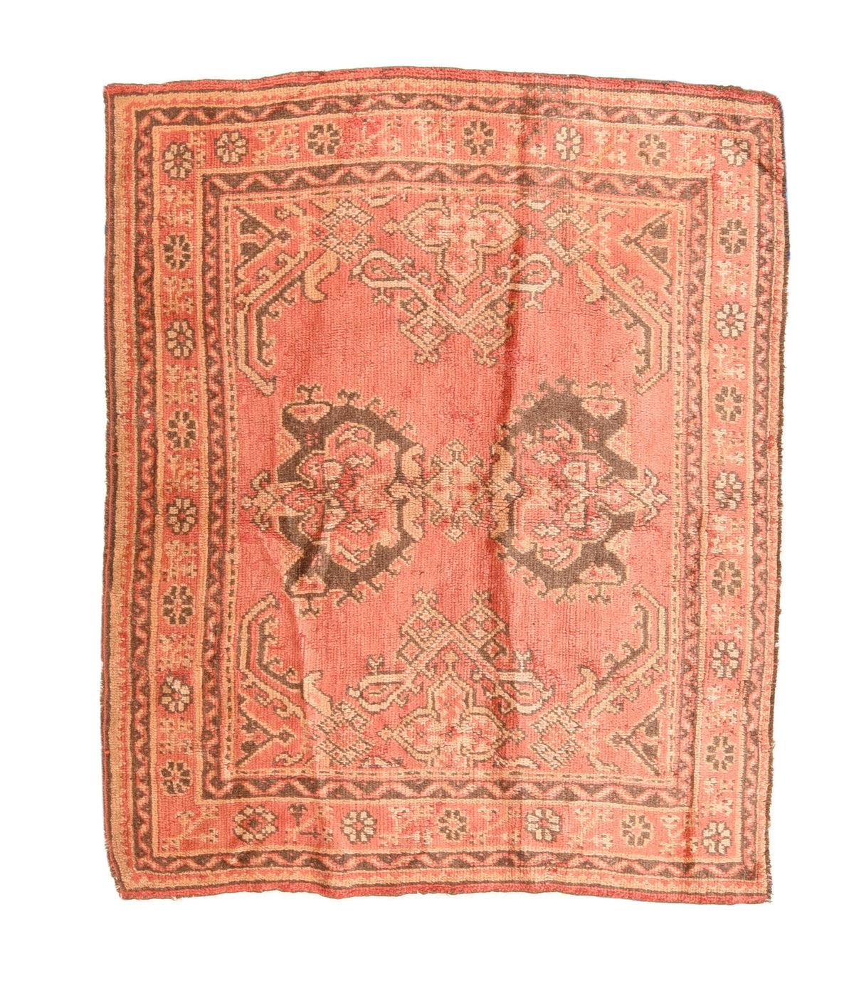 Antique Oushak Rug 5'7'' x 6'6''