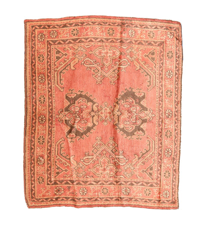 Antique Oushak Rug 5'7'' x 6'6''