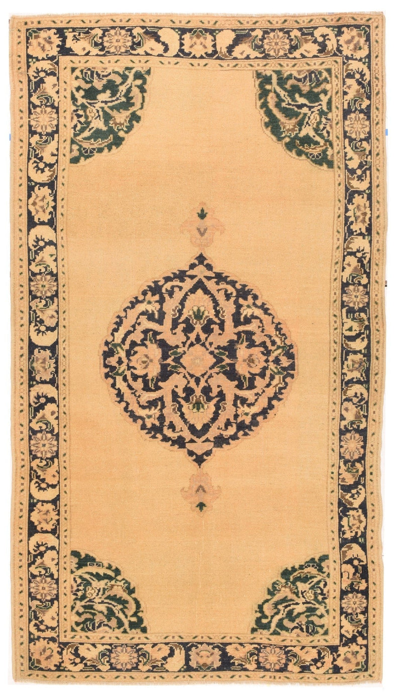 Vintage Turkish Rug 4'4'' x 7'9''