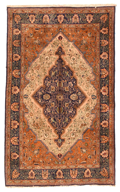 Vintage Qum Rug 5'3'' x 8'5''