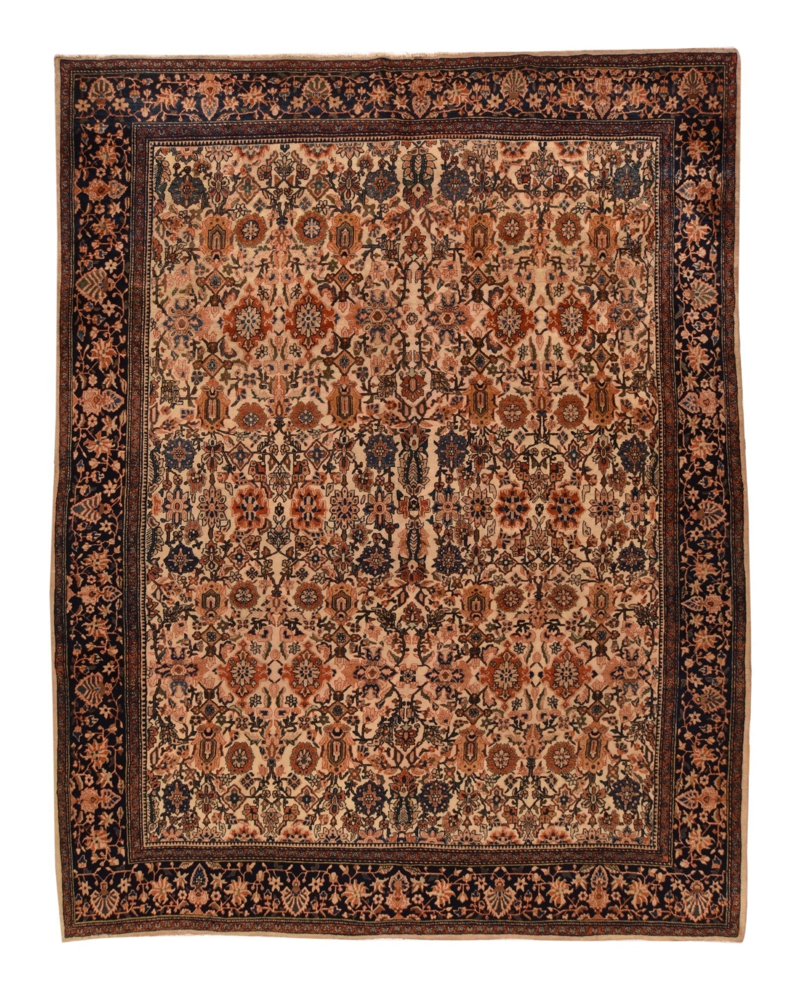 Antique Farahan Sarouk Rug 8'11'' x 11'8''