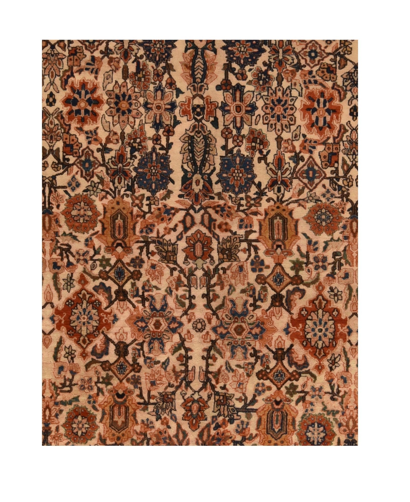 Antique Farahan Sarouk Rug 8'11'' x 11'8''