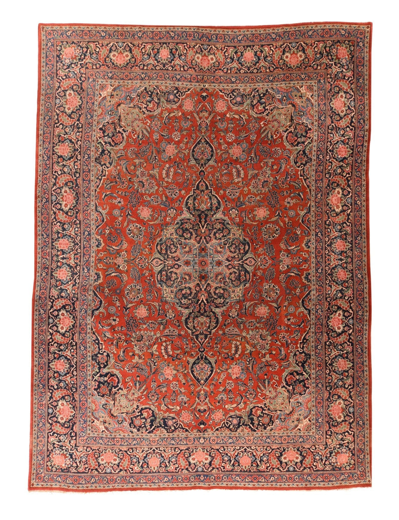 Vintage Kashan Rug 8'10'' x 12'2''