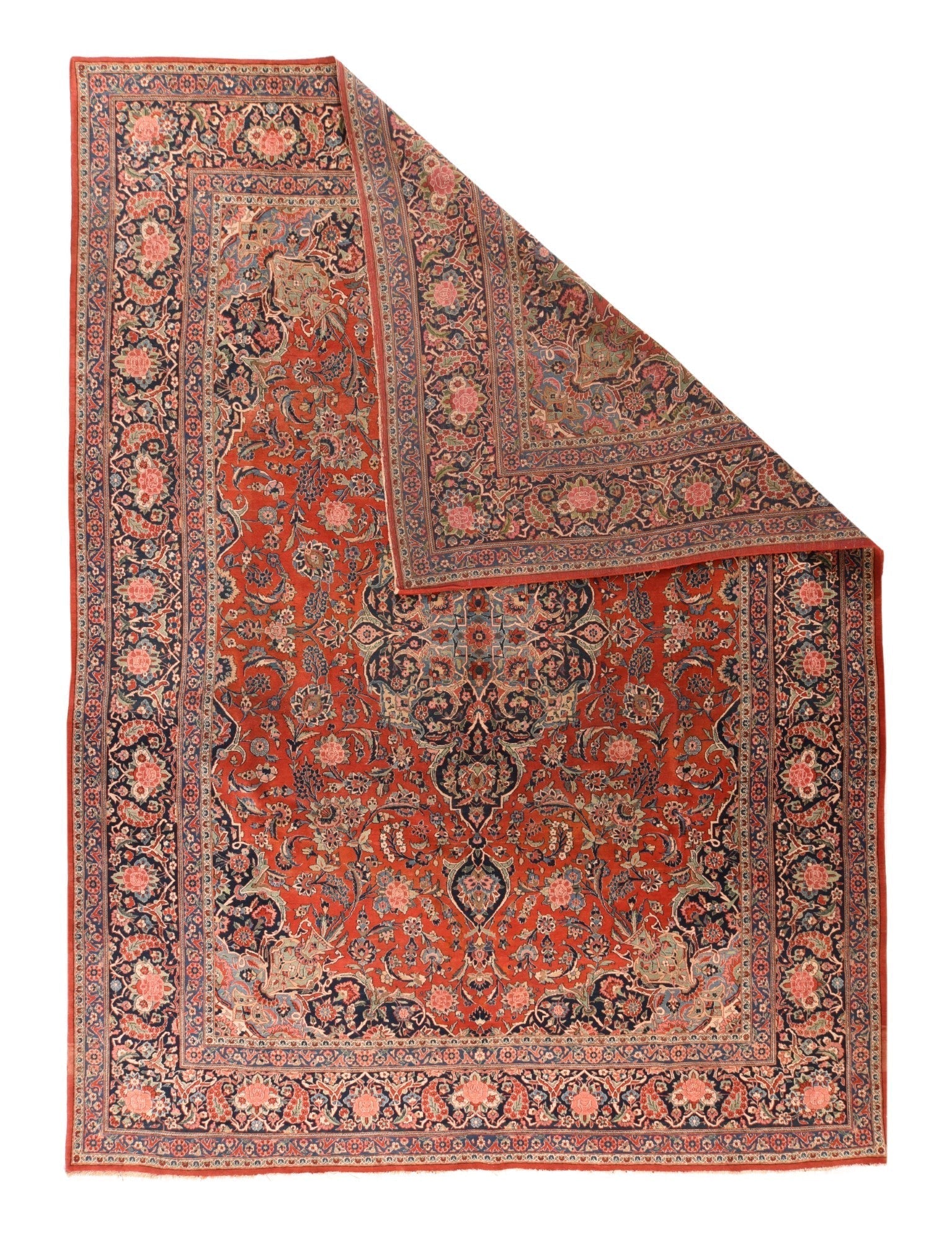Vintage Kashan Rug 8'10'' x 12'2''