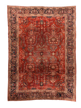 Antique Farahan Sarouk Rug 8'8'' x 11'11''