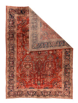 Antique Farahan Sarouk Rug 8'8'' x 11'11''
