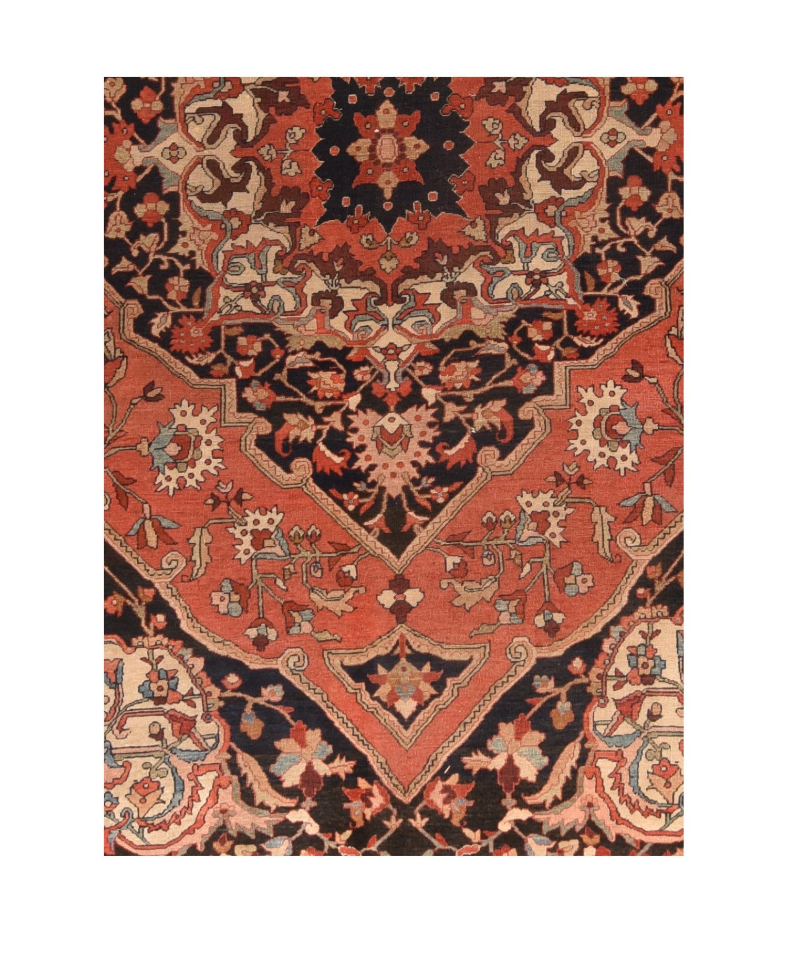 Antique Farahan Sarouk Rug 8'5'' x 11'10''