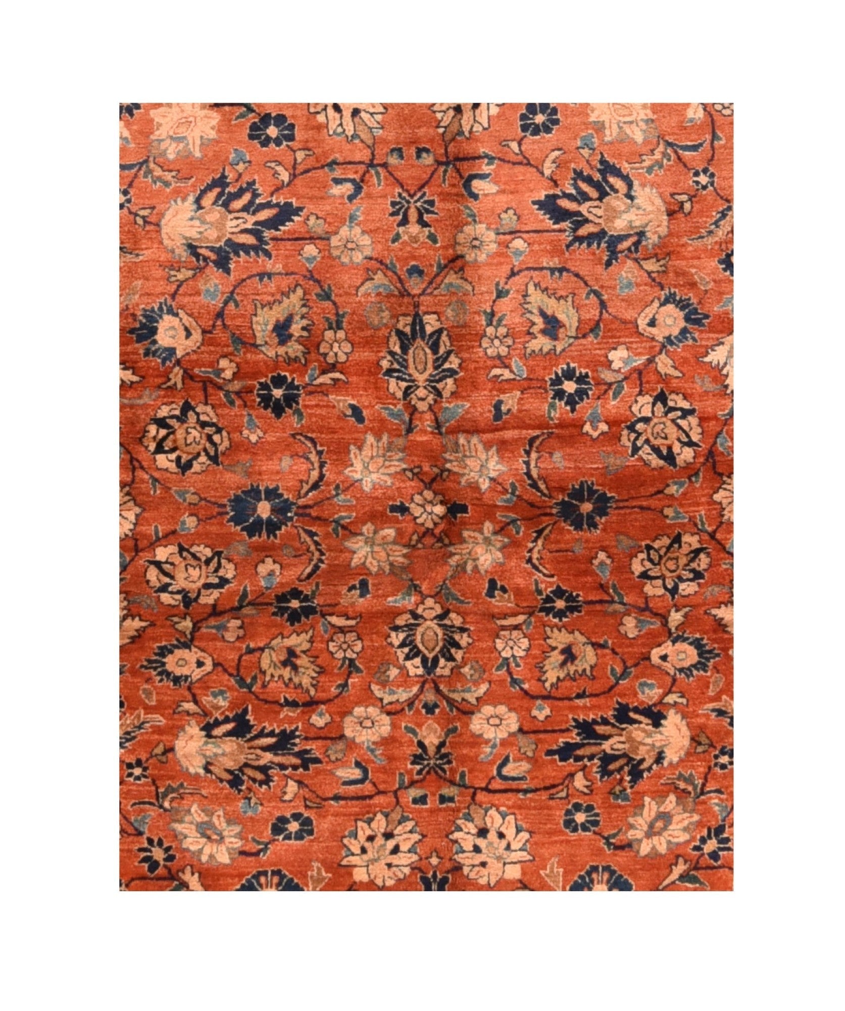 Antique Sarouk Mohajeran Rug 9'2'' x 11'0"