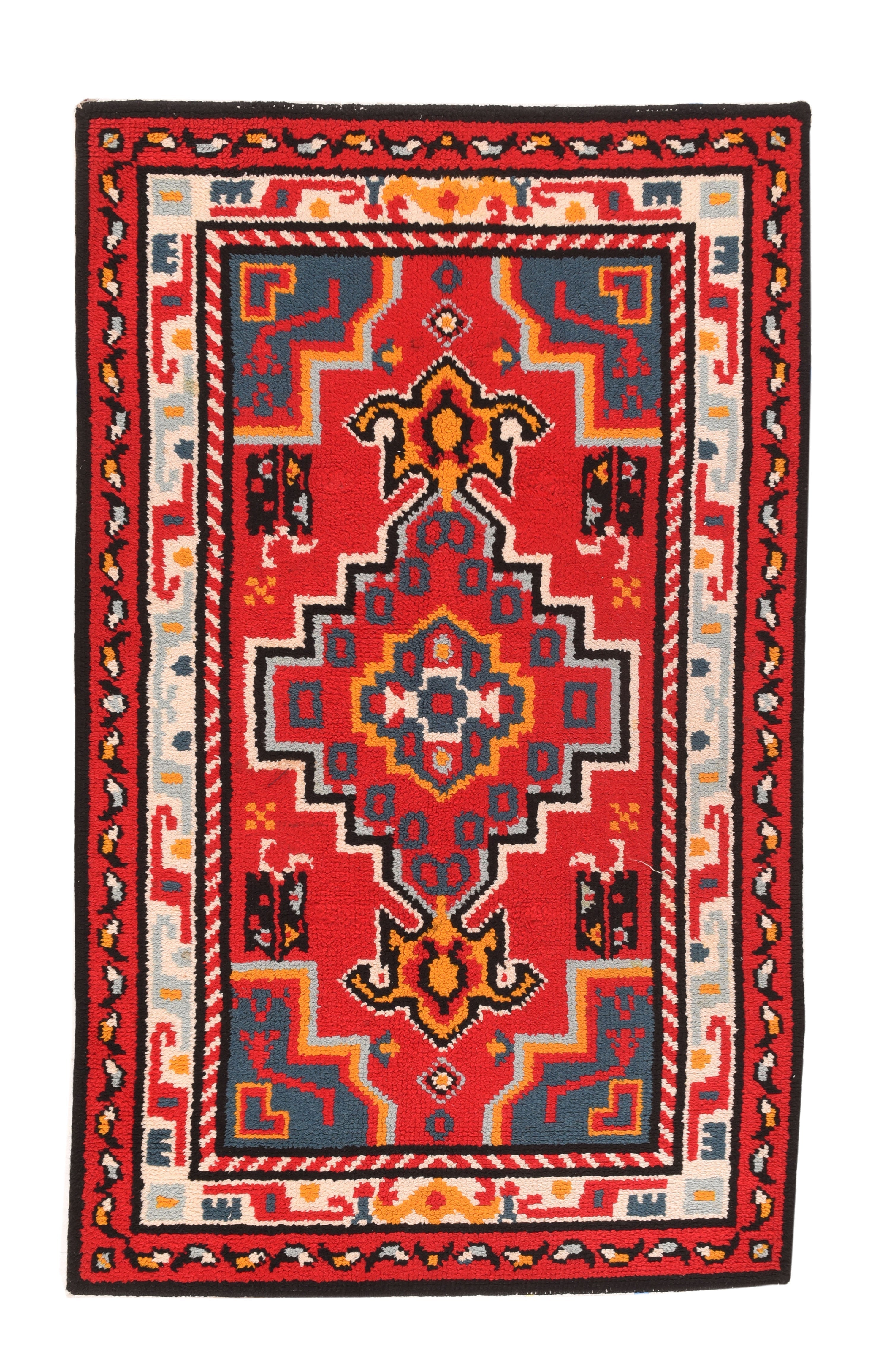 Vintage Moroccan Rug 3'8'' x 6'3''