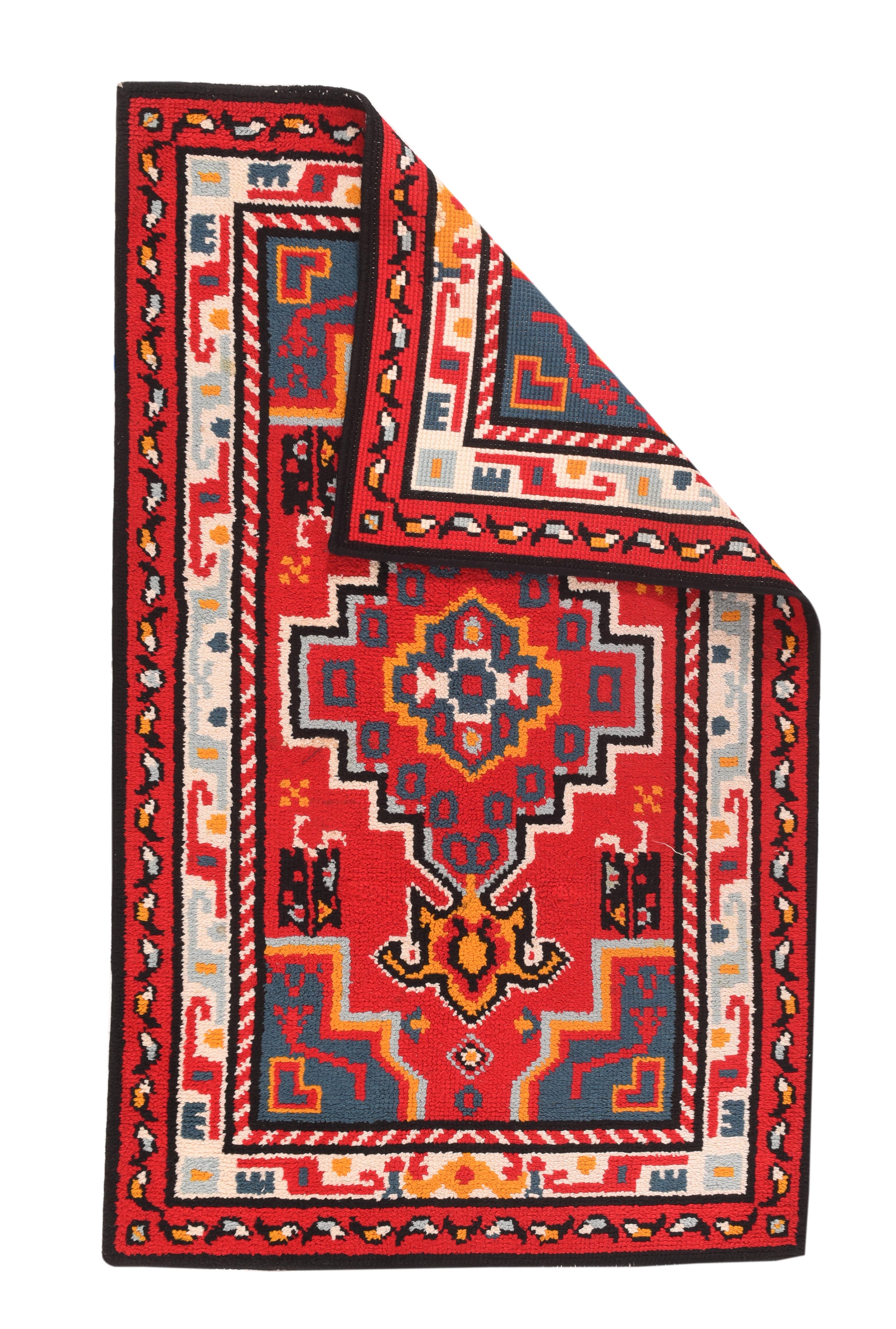Vintage Moroccan Rug 3'8'' x 6'3''