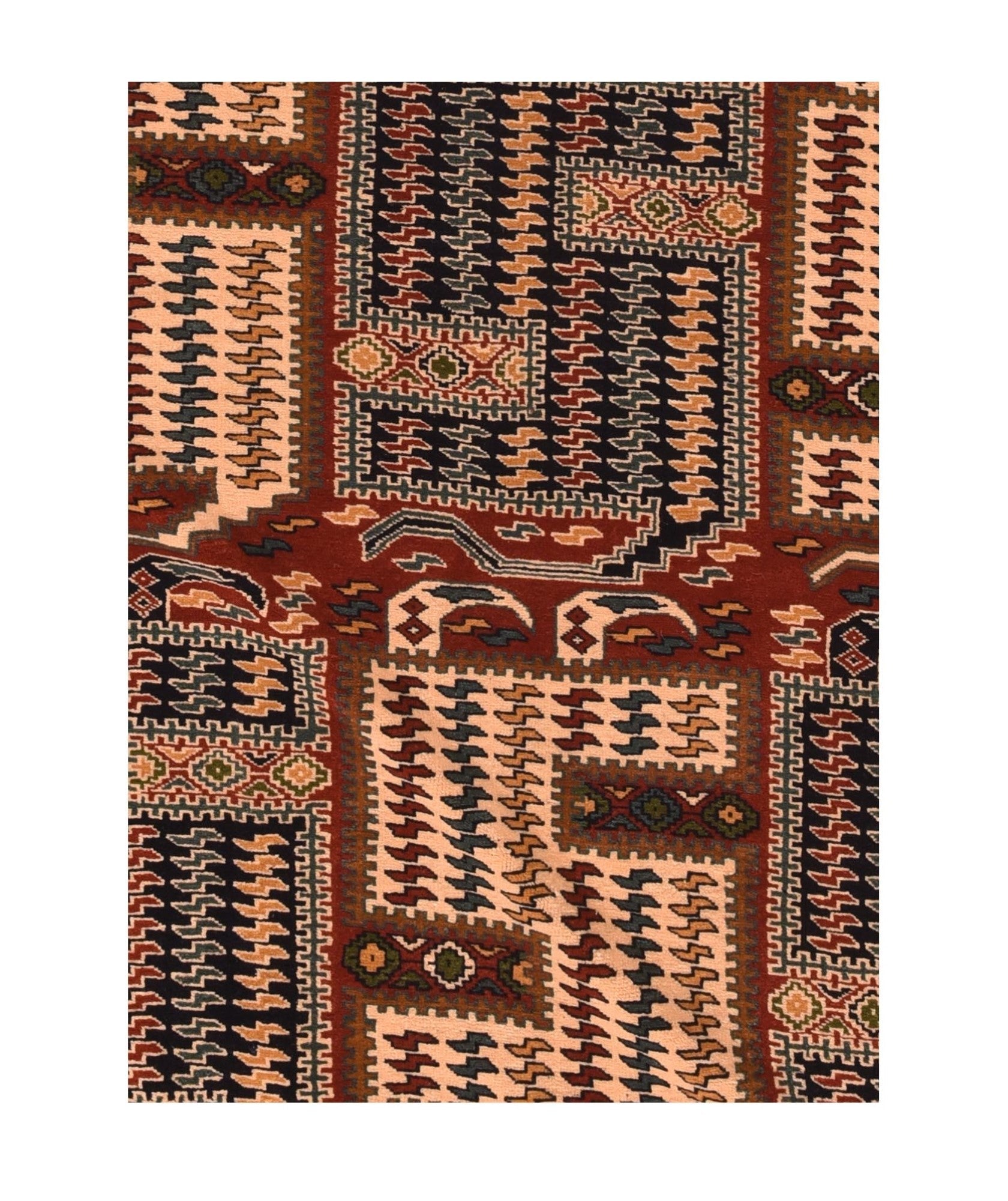 Vintage Ghoochan Rug 4'5'' x 6'7''