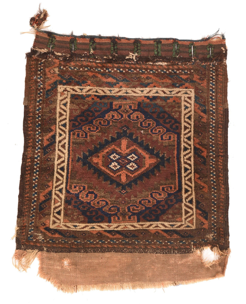 Antique Baluch Rug 2'2'' x 2'7''