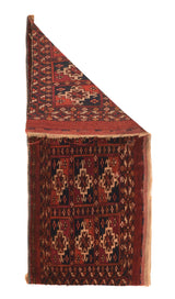 Antique Turkmen Rug 1'4'' x 2'8''