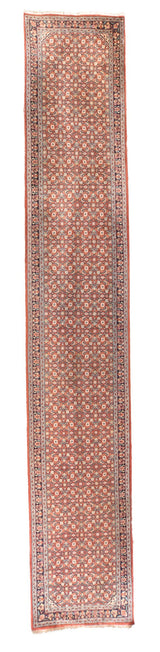 Vintage Tabriz Runner 2'9'' x 14'