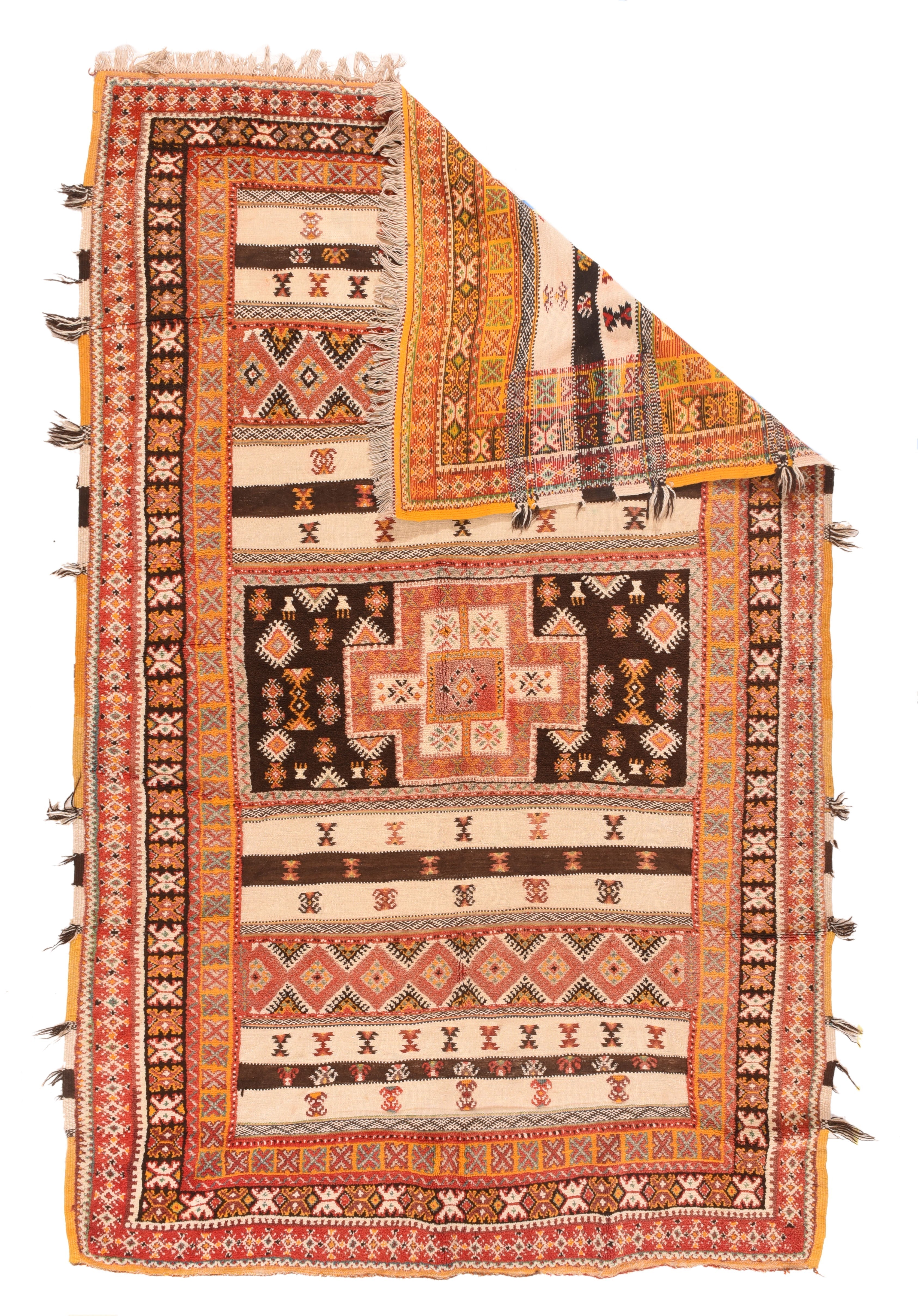 Vintage Moroccan Rug 5'3'' x 8'3''