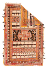 Vintage Moroccan Rug 5'3'' x 8'3''