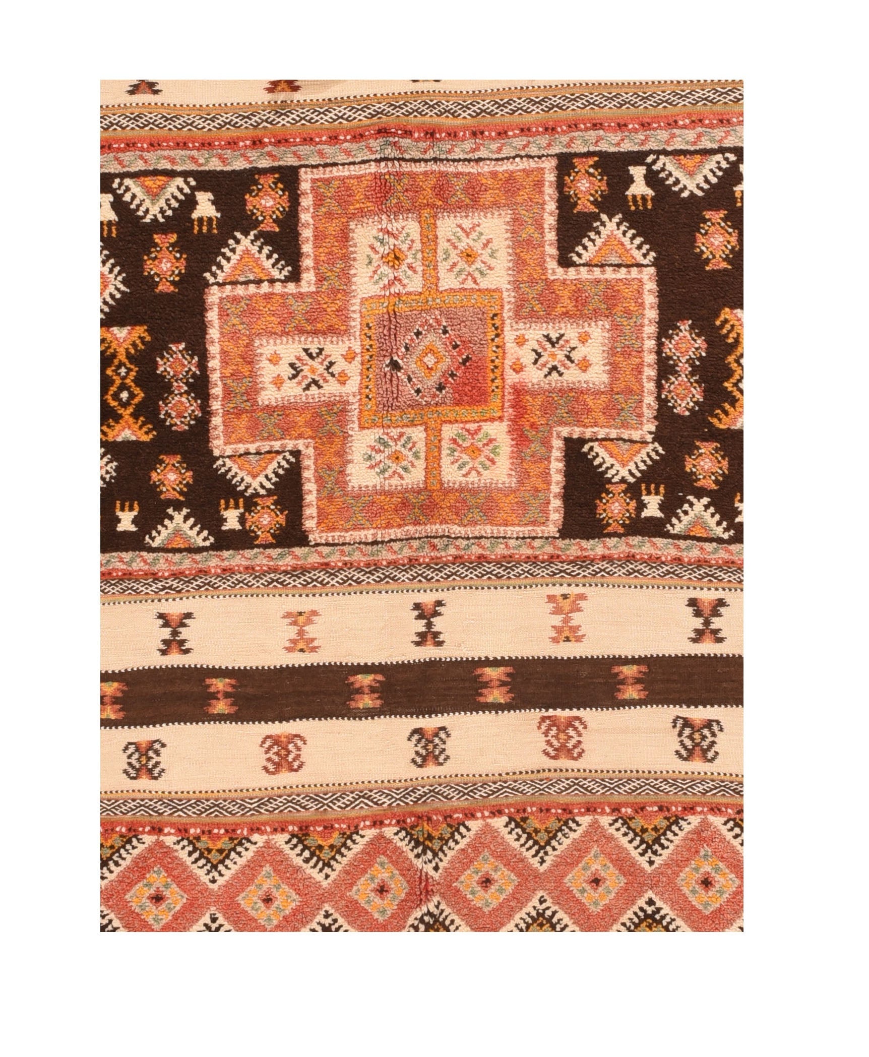 Vintage Moroccan Rug 5'3'' x 8'3''
