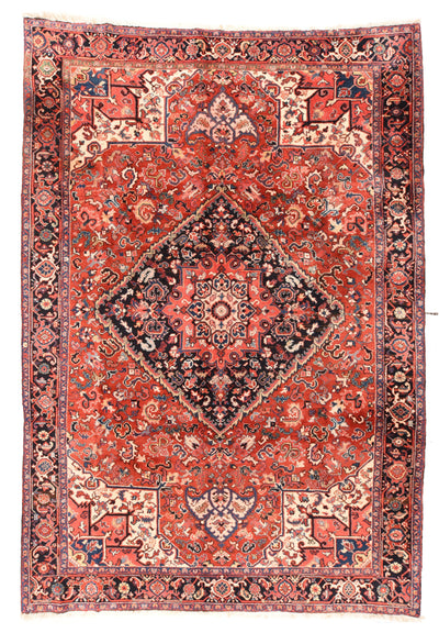 Vintage Heriz Rug 9'0