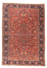 Vintage Heriz Rug 7'8'' x 11'