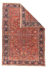 Vintage Heriz Rug 7'8'' x 11'